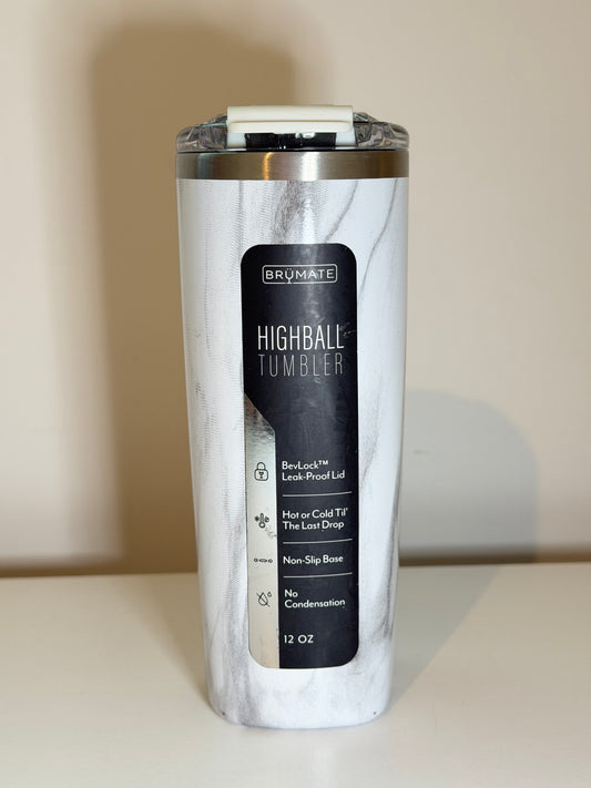 12 oz brumate - marble
