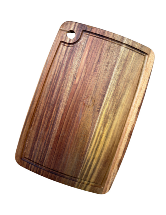 Personalized Solid Wood Cutting Board - medium