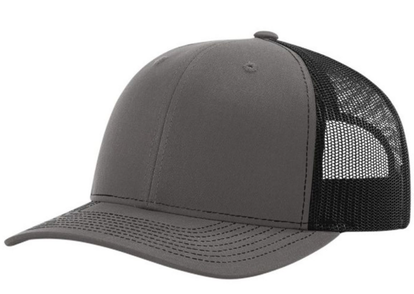 112PL – Richardson – 112+ R-Flex Adjustable Trucker - Charcoal/Black